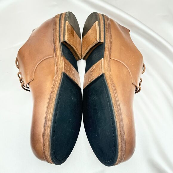 Marsèll Zucca Zeppa Braun Tan Leather Lace Up Derby Shoes Size 46 / 12 US main image 12